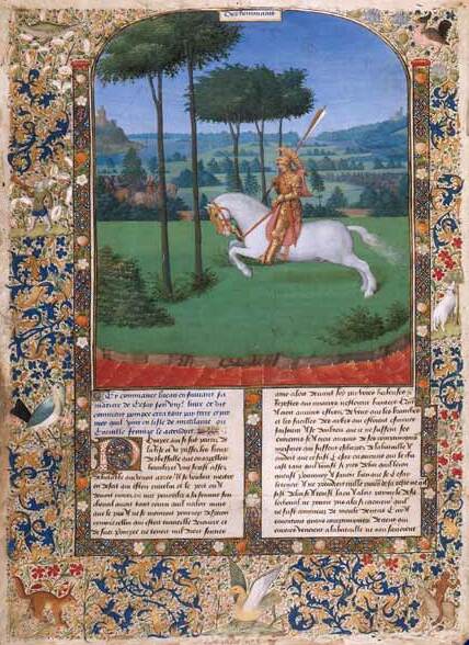 The Flight of Pompey after Pharsalus, by Jean Fouquet