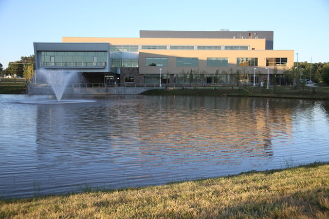 Central area of the Loudon campus
