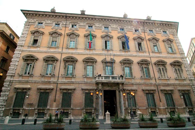 Palazzo Madama today