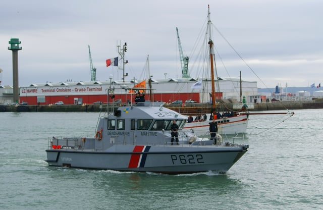 Maritime Gendarmerie Vedette class patrol boat