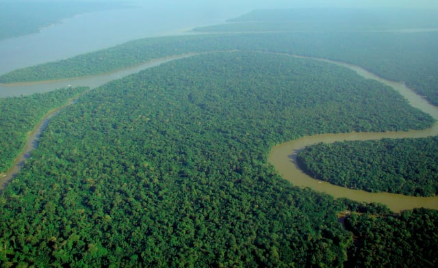 Solimões, the section of the upper Amazon River
