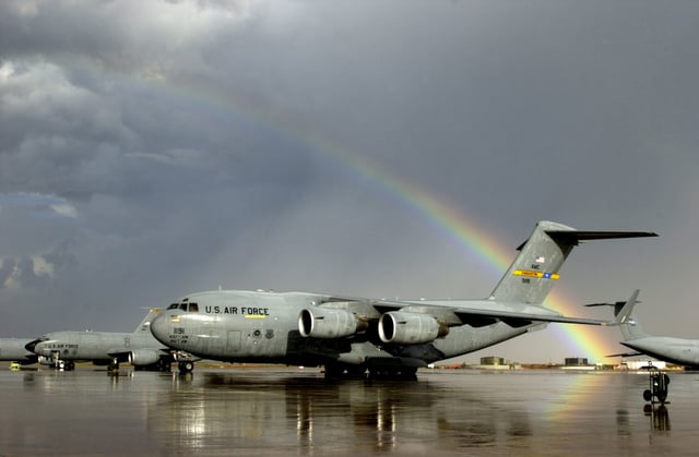 C-17s at Morón AB during Operation Enduring Freedom