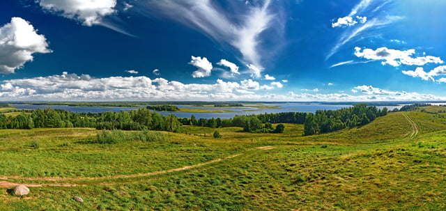 Strusta Lake in the Vitebsk Region