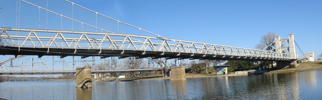 The Waco Suspension Bridge