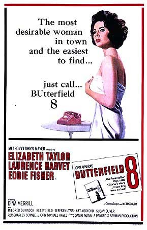 Promotional poster for BUtterfield 8