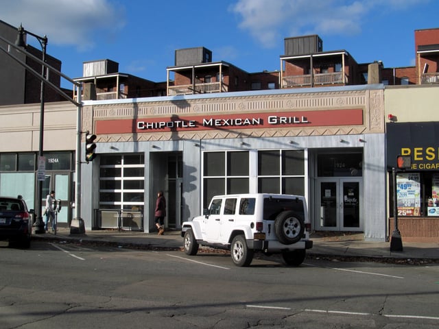 The closed restaurant on December 16, 2015