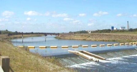 The Jubilee River at Slough Weir