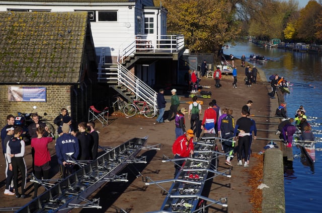 Lea Rowing Club, a local club on the Lea Navigation in London.