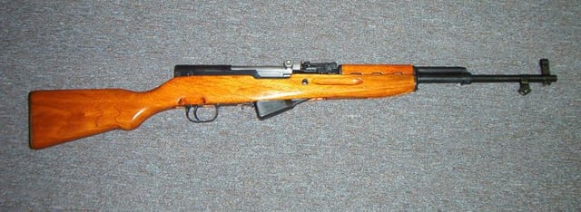 Chinese Norinco SKS with bayonet removed