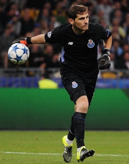 Iker Casillas, the first goalkeeper, male or female, ever to keep one hundred international clean sheets.