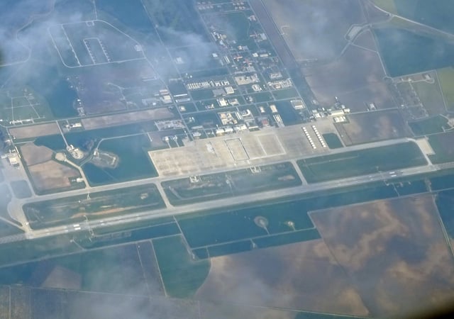 Aerial view of Morón Air Base