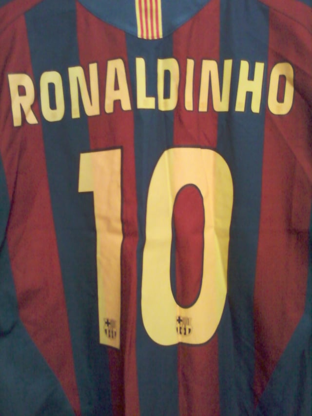 Barcelona 2005–06 season home shirt.