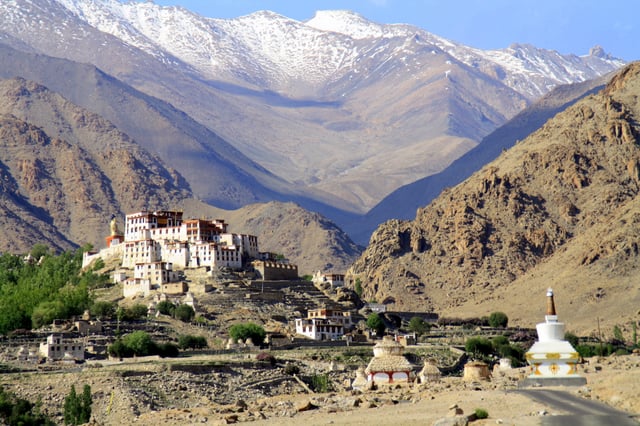Likir Monastery in Ladakh