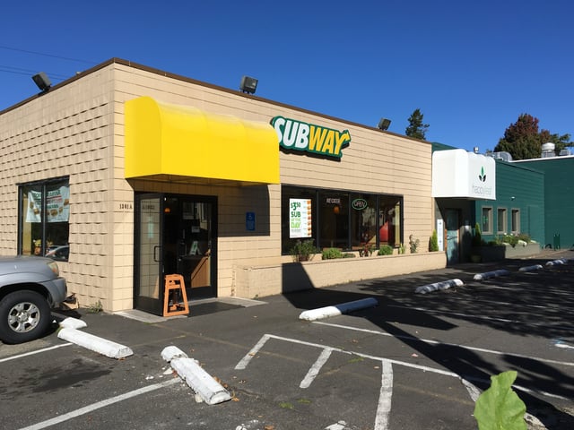Subway restaurant in Portland, Oregon