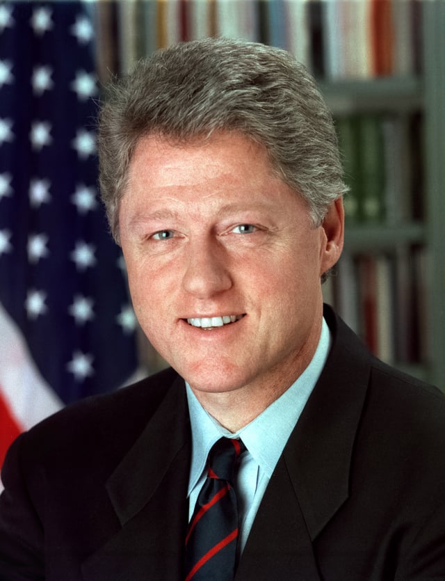42nd U.S. President Bill Clinton