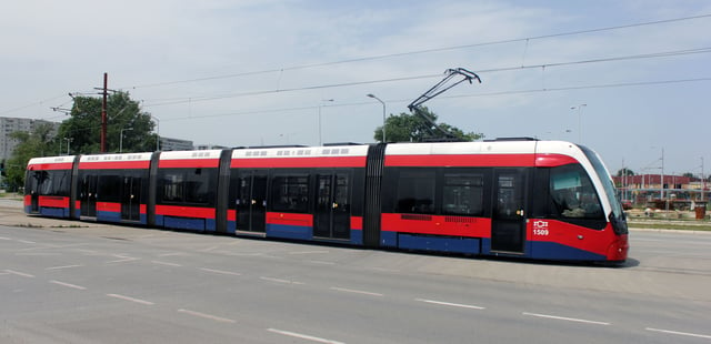 Trams in Belgrade