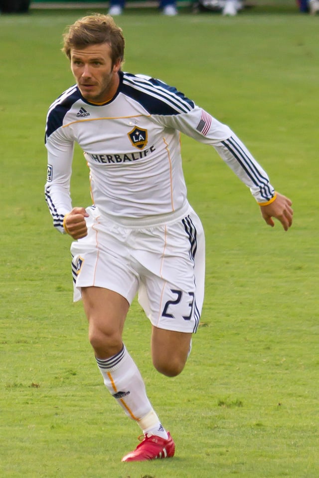 Beckham in 2010