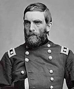Grenville M. Dodge wearing a major general's uniform
