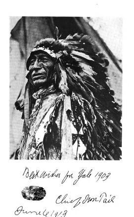 Chief Iron Tail, circa 1912