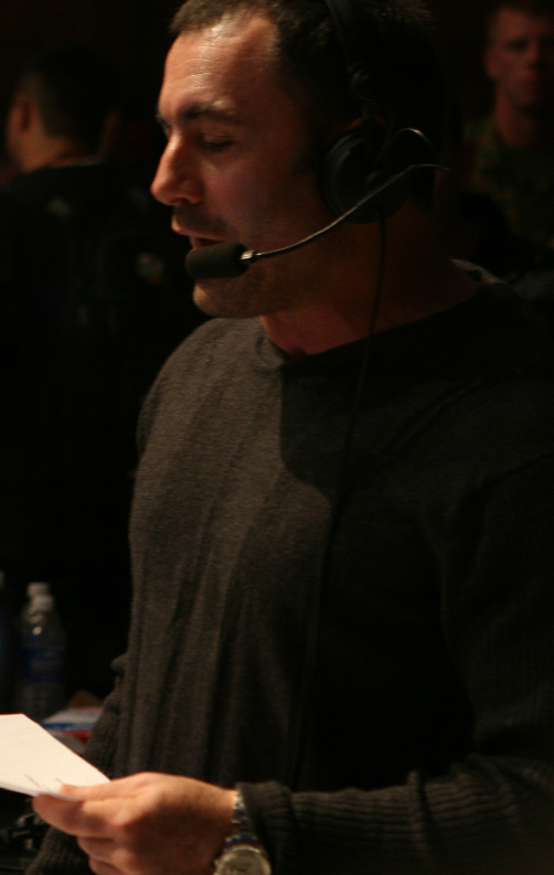 Rogan commentating for the UFC in 2006