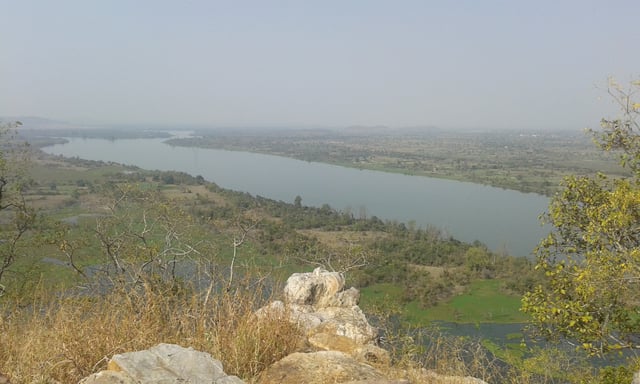 Wainganga River near Bhandara district.
