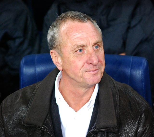 As coach of the "Dream Team", Johan Cruyff won four consecutive league titles with Barcelona.