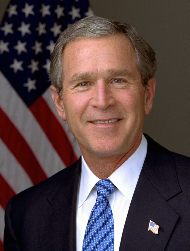 George W. Bush, 43rd President of the United States (2001–2009)