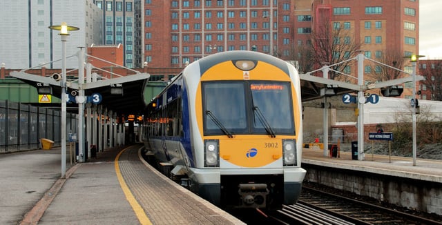 Great Victoria Street station on Northern Ireland Railways