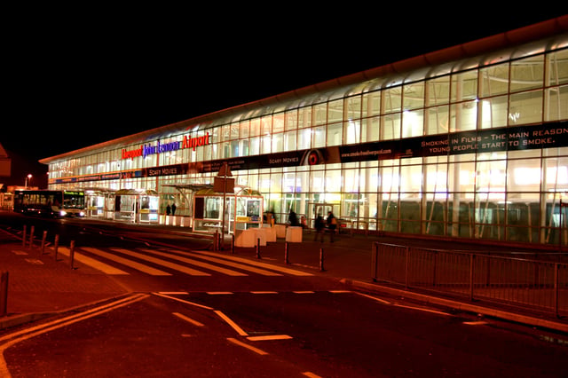 Liverpool John Lennon Airport terminal building