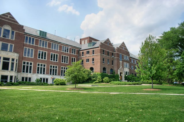 The MSU Union, designed by Pond and Pond is home to many events on campus.