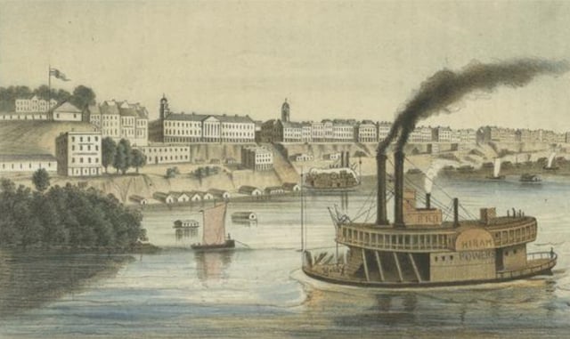 Memphis in the mid-1850s