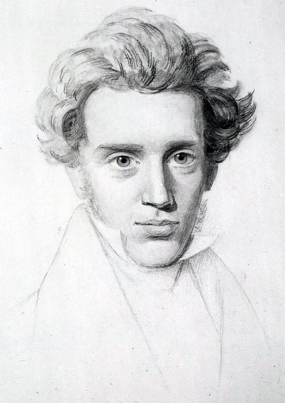 Søren Kierkegaard, considered to be the first existential philosopher