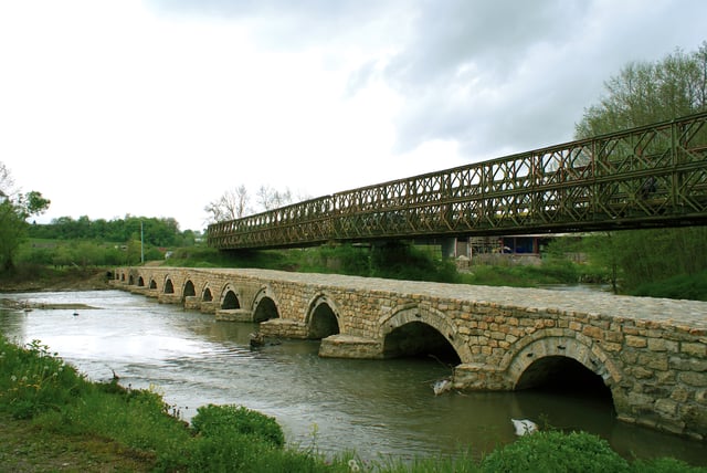 Zallç Bridge from the Ottoman era