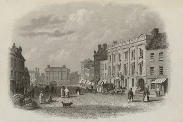 Castle Place, Belfast, c.1830