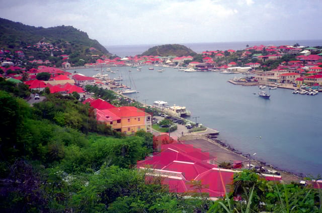 A view of Gustavia