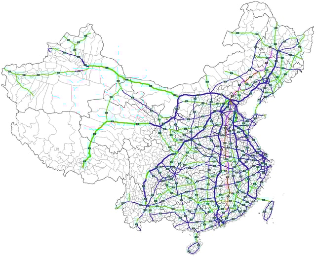 G45 route, shown in red