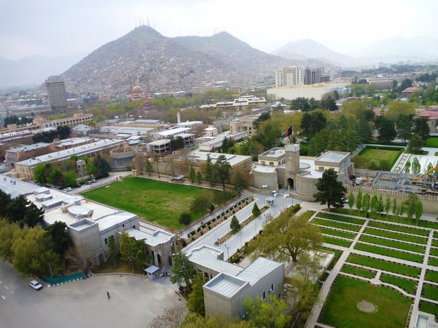 Arg, the Presidential Palace in Kabul