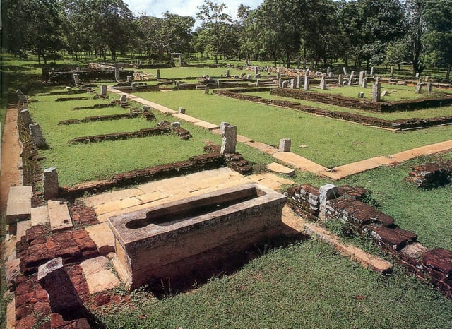 Ruins of a two thousand-year-old hospital were discovered in the historical city of Anuradhapura Mihintale Sri Lanka