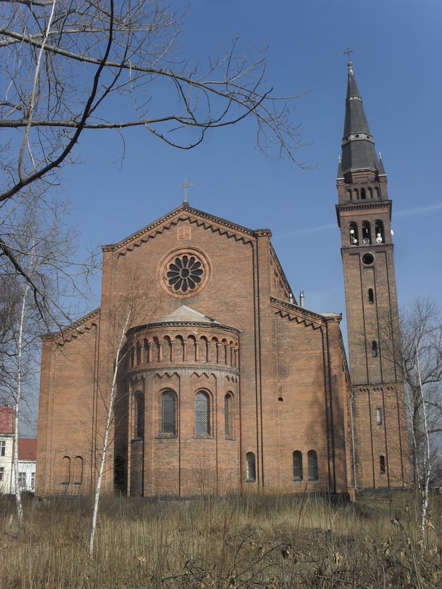 Several streets in the modern Czech Republic are named Chelčického after Chelčický. This street in Teplice has a church dedicated to Bartholomew the Apostle.