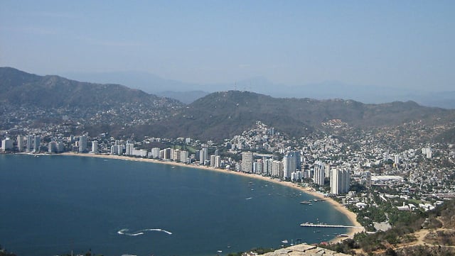 Acapulco, the town were the telenovela is set.