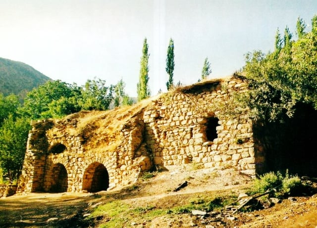A 6th-century Nestorian church, St. John the Arab, in the Assyrian village of Geramon in Hakkari, southeastern Turkey
