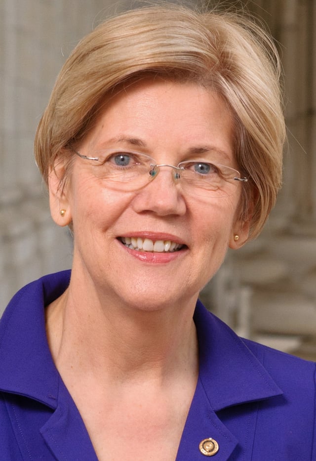 Senator Elizabeth Warren gave the keynote speech on the first night of the convention
