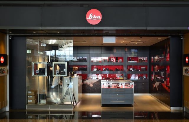 Leica store at Hong Kong International Airport