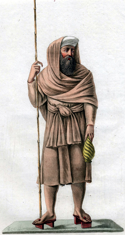 Jesuit missionary, painting from 1779