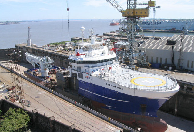 The Bibby Sapphire is a diving support vessel built in 2005 for the operational shipping company Bibby Line.