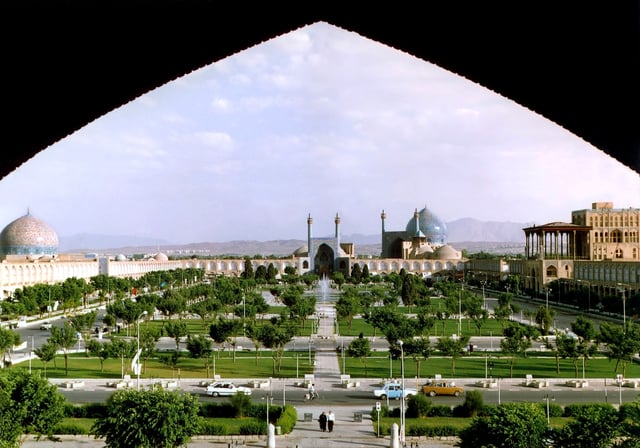 Isfahan's World Heritage site of Naqsh-e Jahan Square.