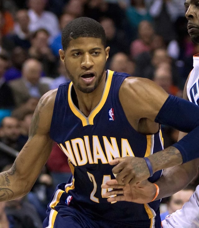 George with the Pacers in 2014