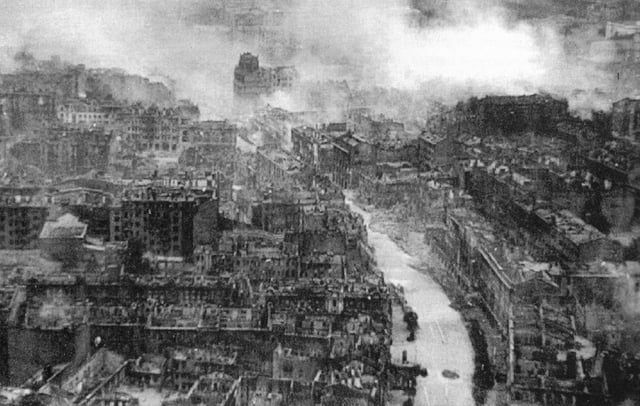 Kiev suffered significant damage during World War II, and was occupied by Nazi Germany from 19 September 1941 until 6 November 1943.