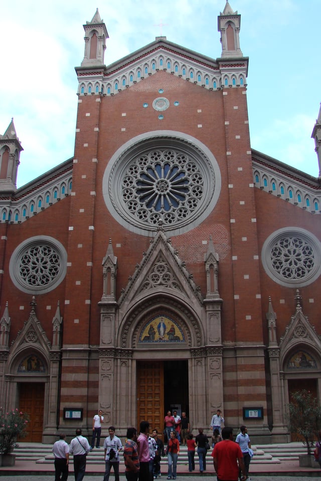 S. Antonio di Padova on İstiklal Avenue in Beyoğlu is the largest Catholic church in Istanbul and Turkey.