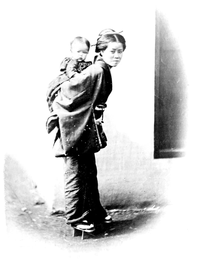 Mother and child, 1872